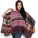 Boho Chic Patchwork Poncho
