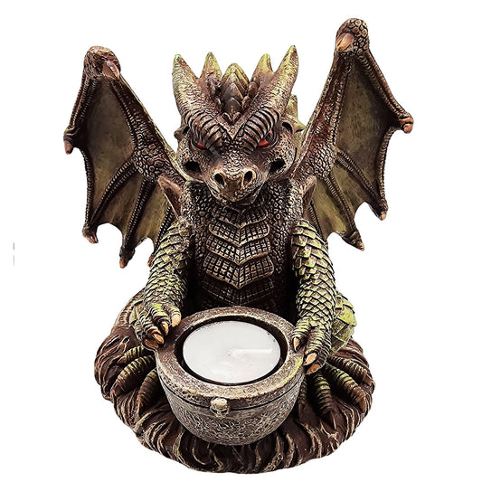 Big Dragon Tea Light / Incense Burner