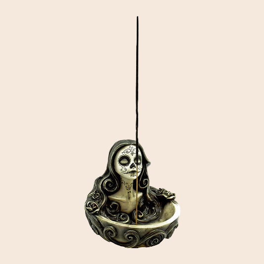 Big Day of the Dead Incense Holder/Ashtray