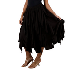 Ruffle Midi Skirt