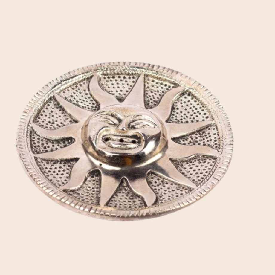 Round Sun Incense Holder