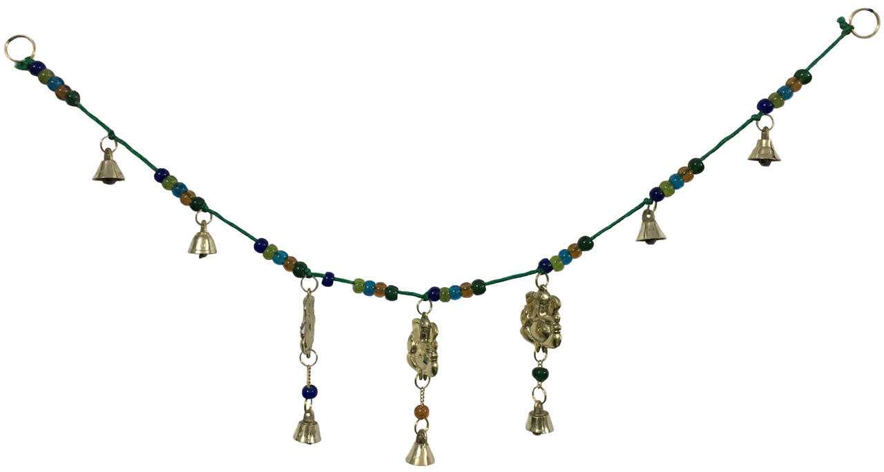 3 Ganesh Brass Wind Chime Bandanvar