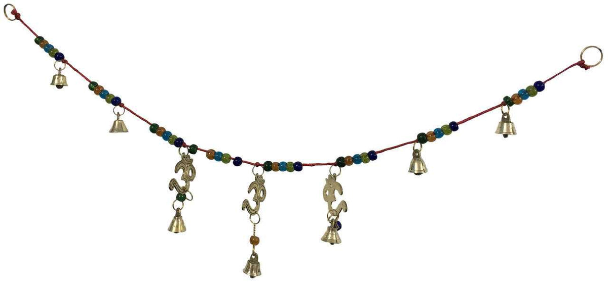 3 Om Brass Wind Chime Bandanvar