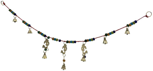3 Om Brass Wind Chime Bandanvar
