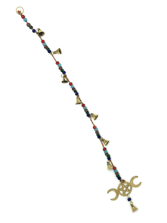 Triple Moon Brass Chime