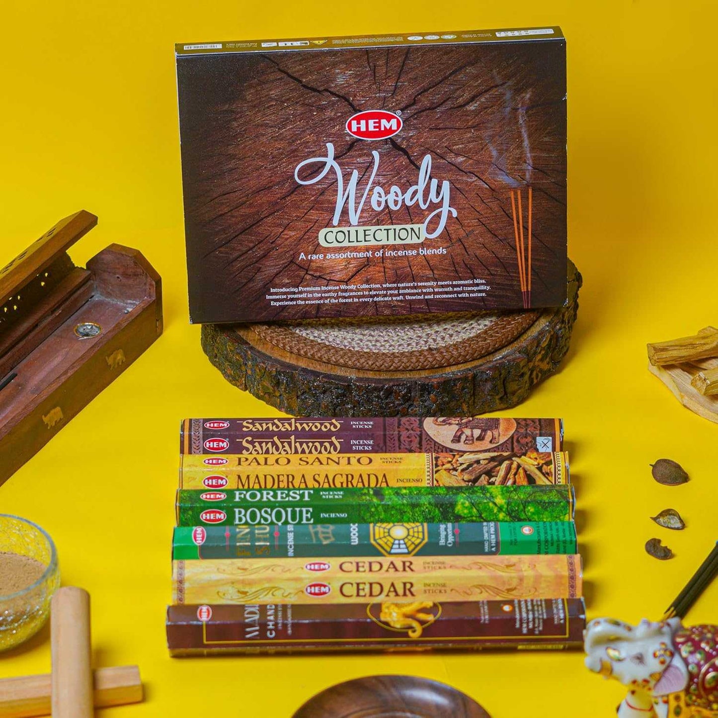 Hem Woody collection Gift pack
