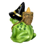 Frog Wizard Backflow Incense Burner