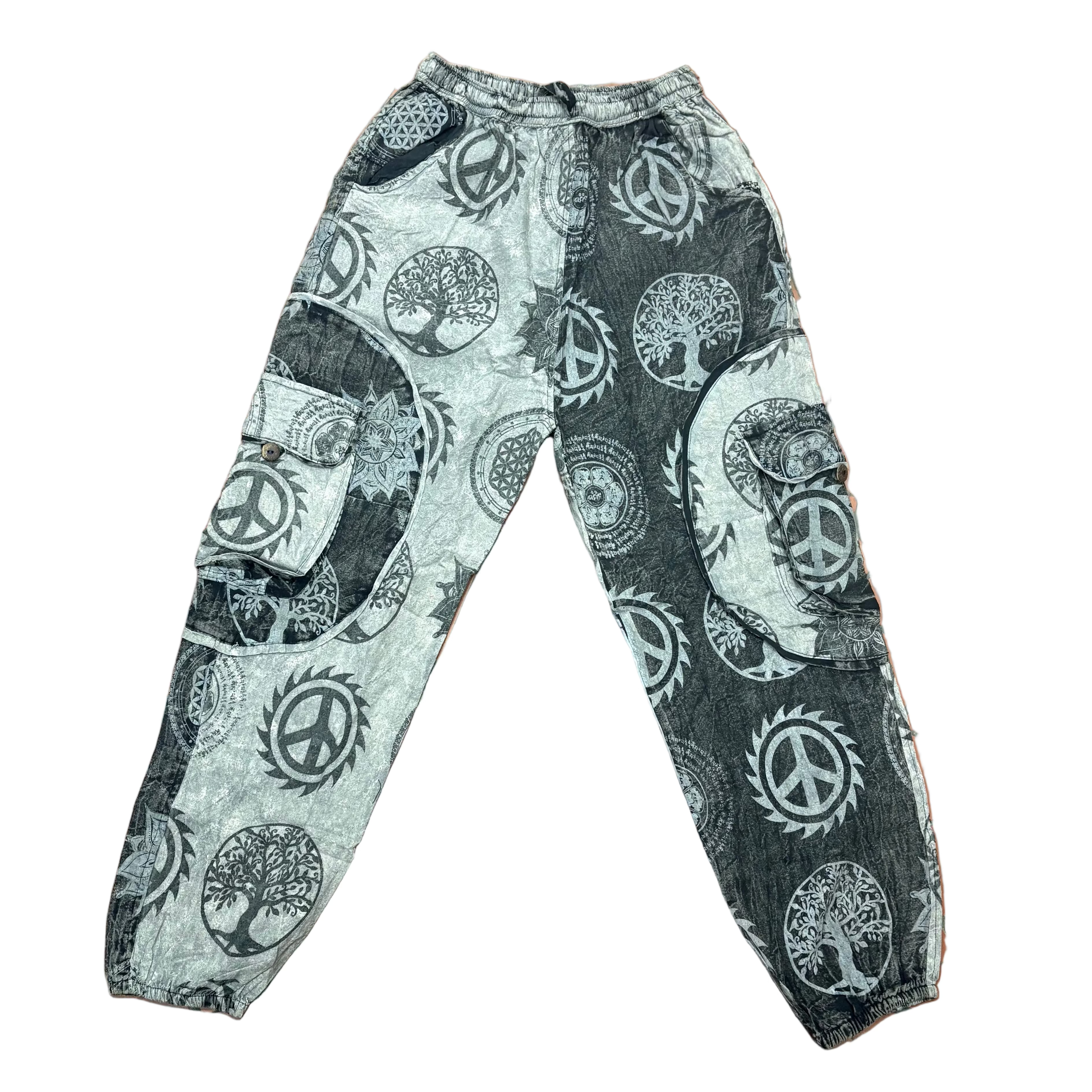Tree of Life and Peace Pants