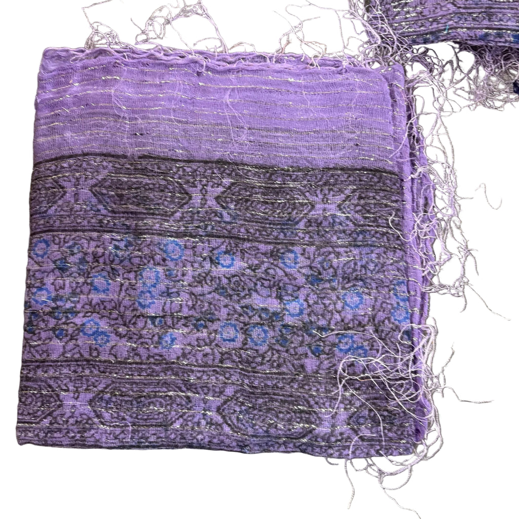Lightweight Lurex Scarf