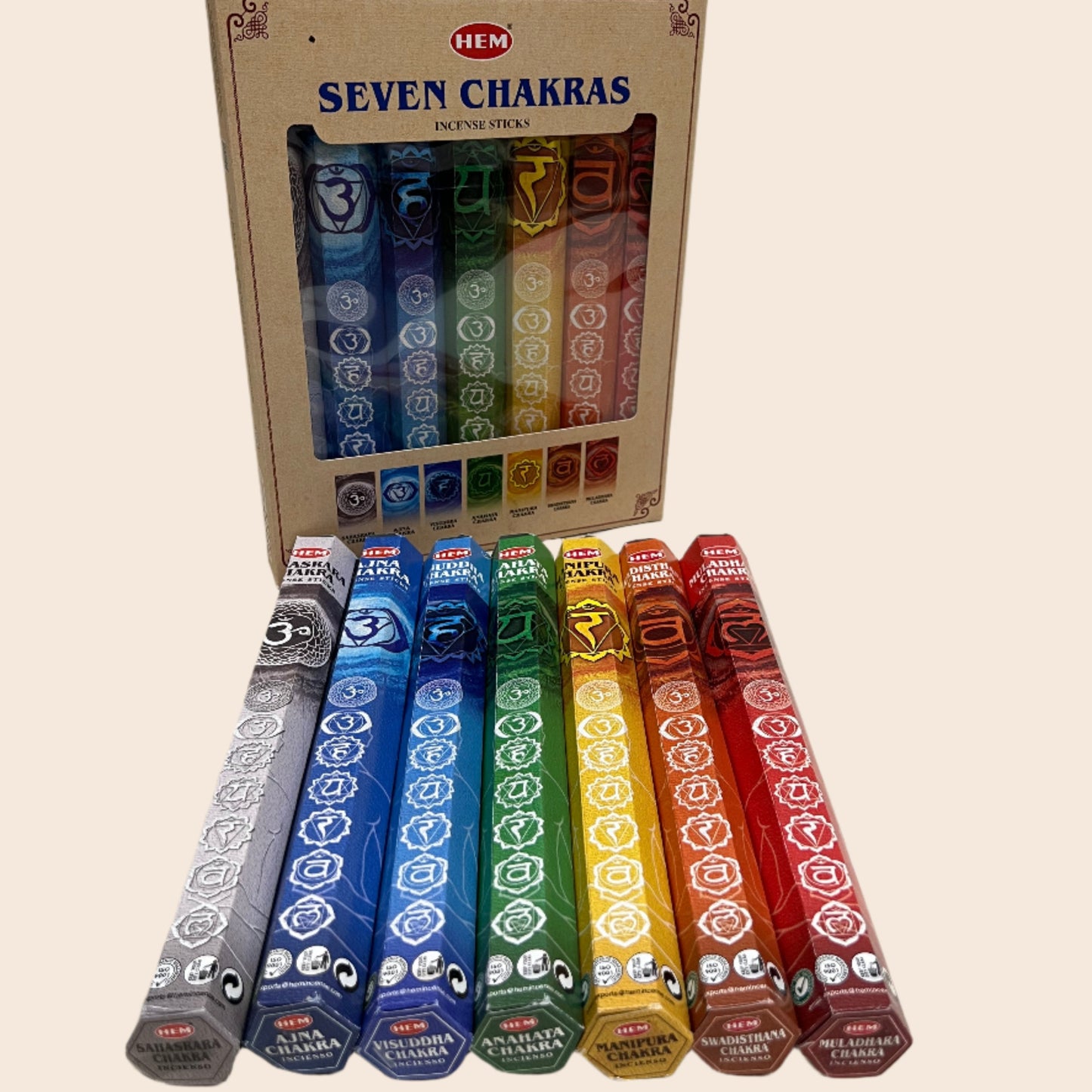 Seven Chakra Incense Gift Pack