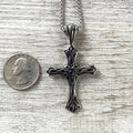 Celtic Cross Stainless Steel Necklace