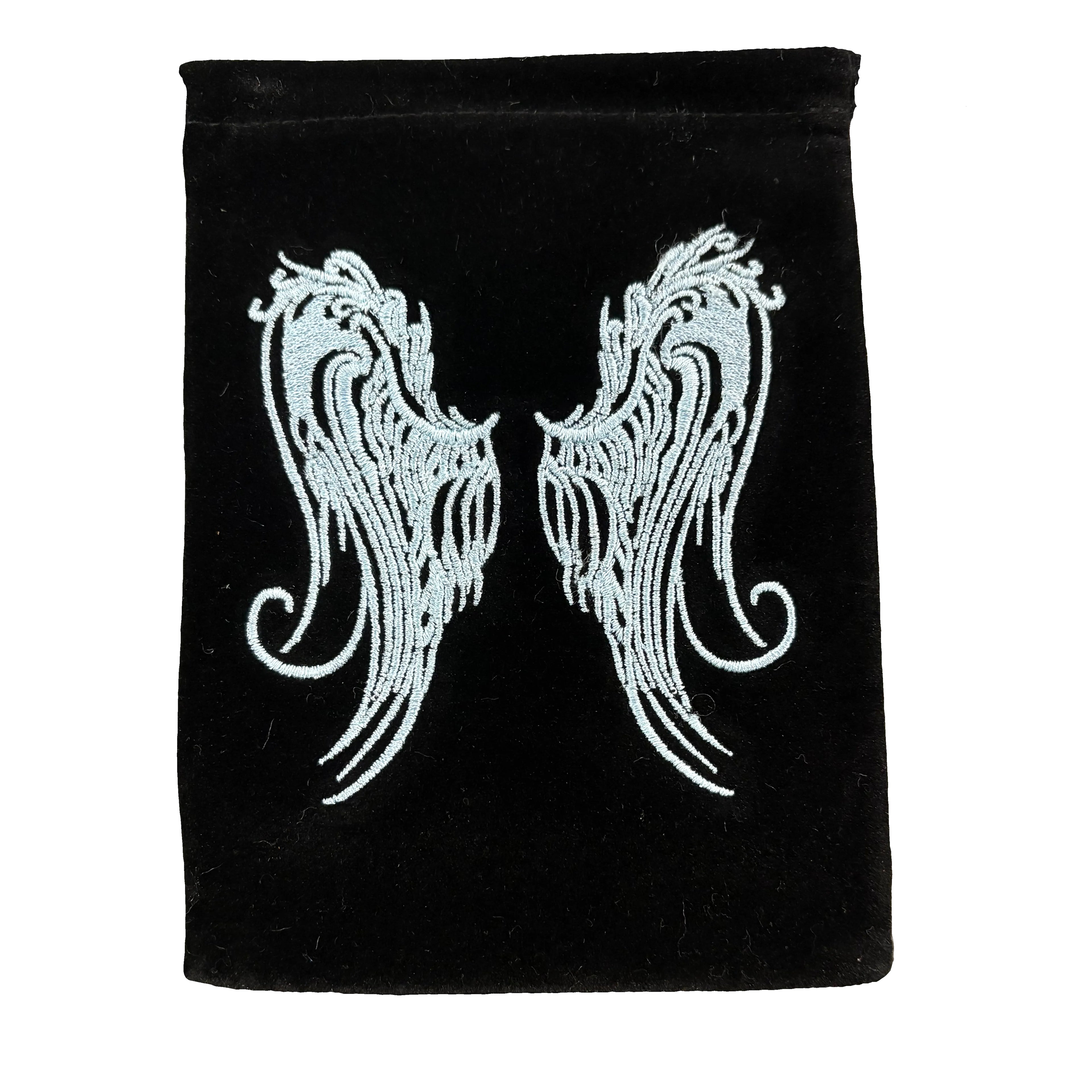 Velvet Embroidered 5" x 7" Pouch