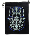 Velvet Embroidered 5" x 7" Pouch