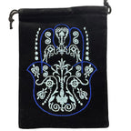 Velvet Embroidered 5" x 7" Pouch