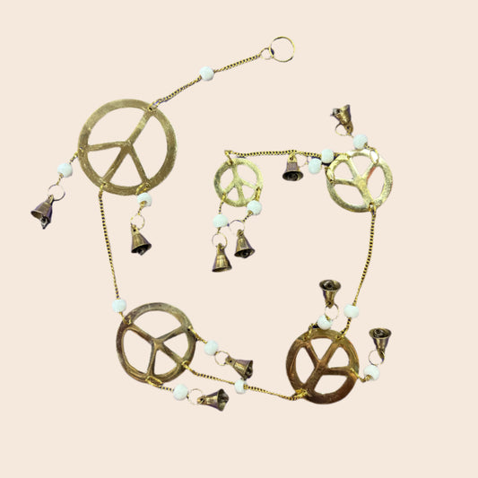 Beaded Peace Windchime