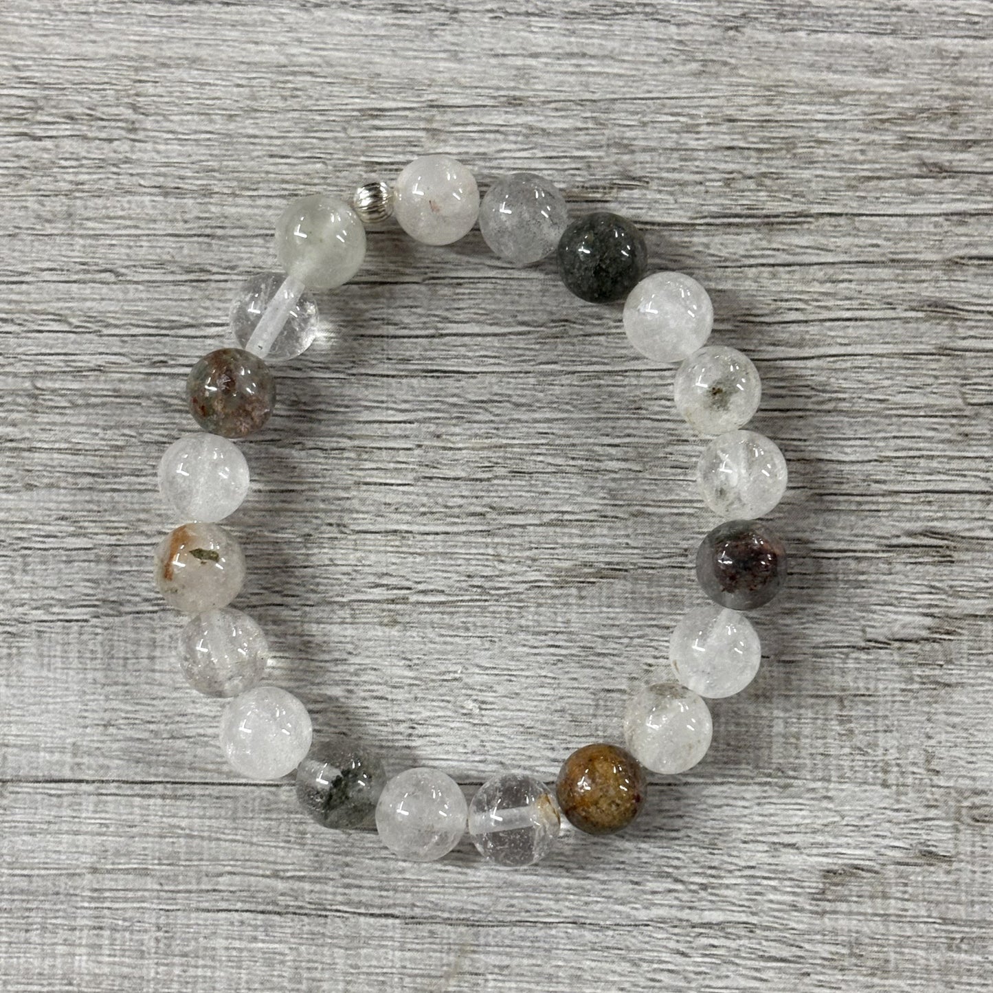 Garden Quartz (Lodolite) Bracelet