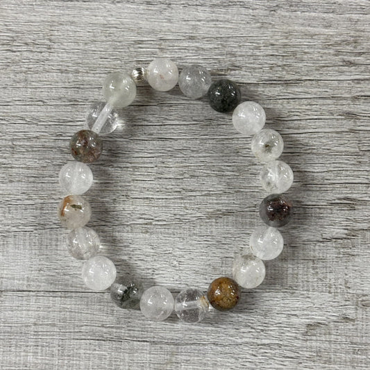 Garden Quartz (Lodolite) Bracelet