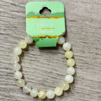 8mm Crystal Gemstone Energy Bead Stretch Bracelets