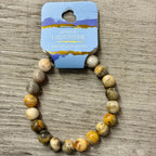8mm Crystal Gemstone Energy Bead Stretch Bracelets