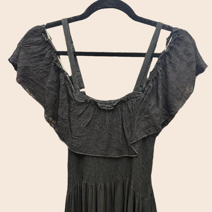 Off-The-Shoulder Rayon Dress