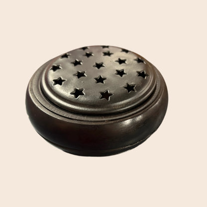 Star Wood and Metal Resin Burner