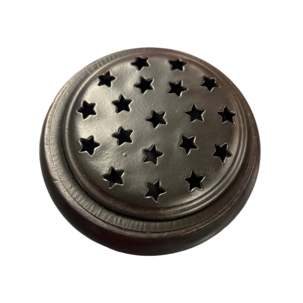 Star Wood and Metal Resin Burner