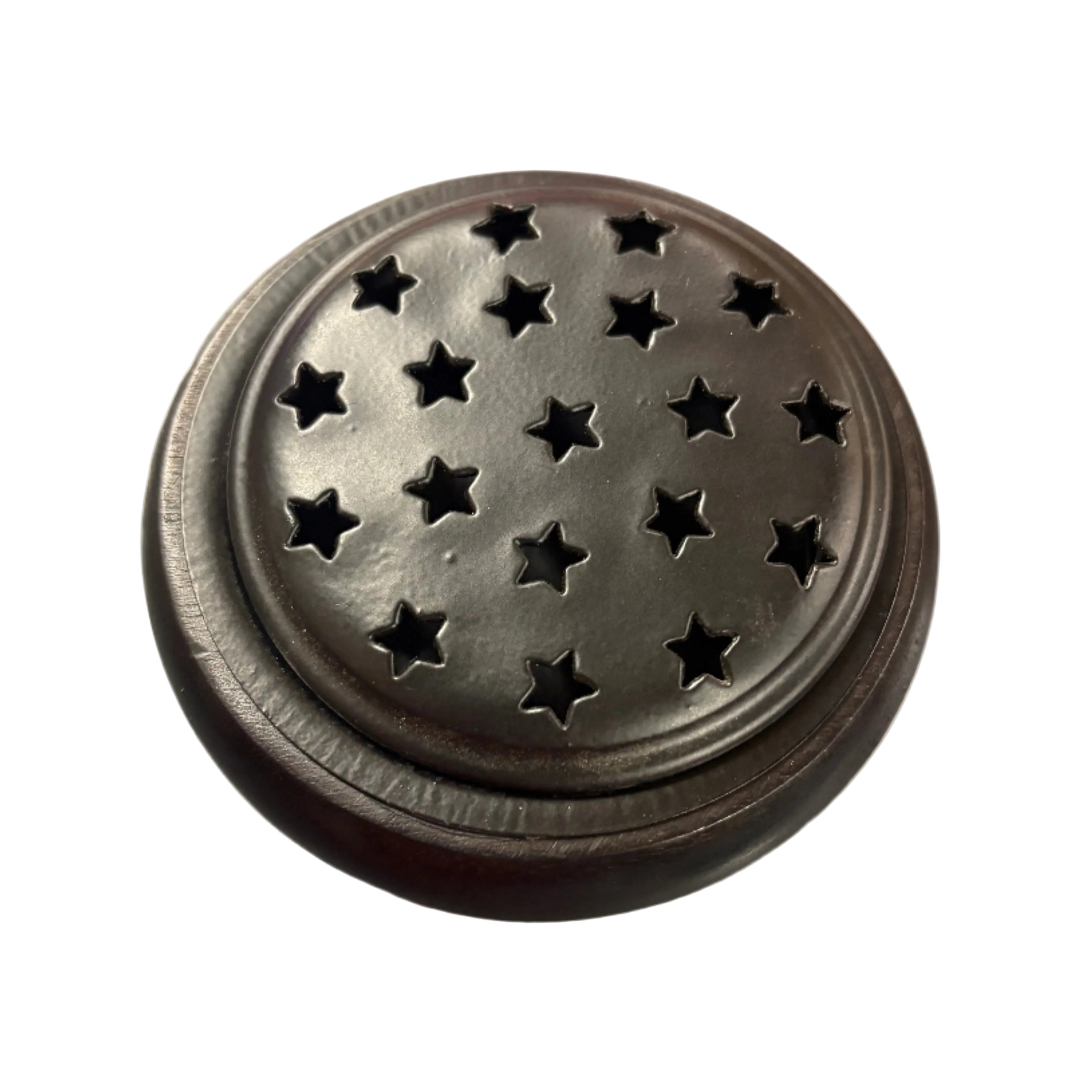 Star Wood and Metal Resin Burner