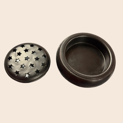 Star Wood and Metal Resin Burner