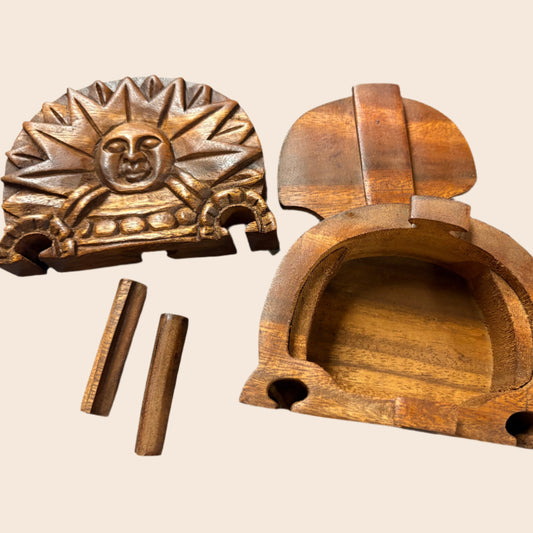 Sun Puzzle Box