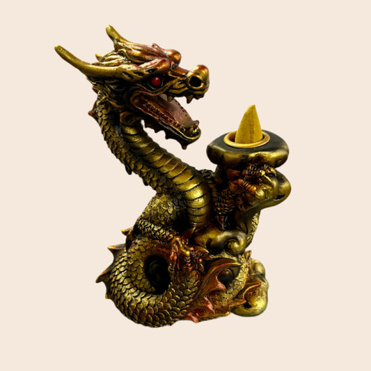 Dragon BackFlow Incense Burner