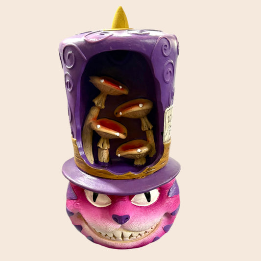 Cheshire Cat Back Flow Incense Burner