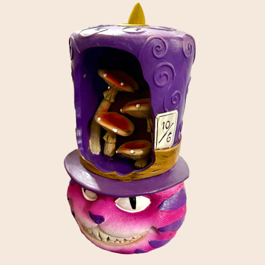 Cheshire Cat Back Flow Incense Burner