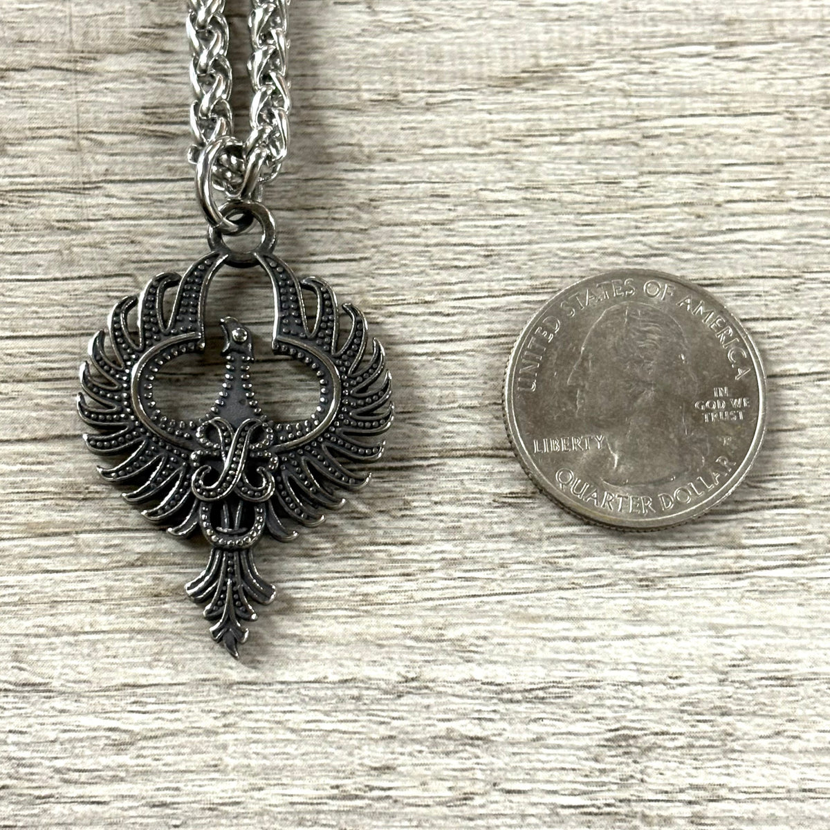 Phoenix Stainless Steel Necklace