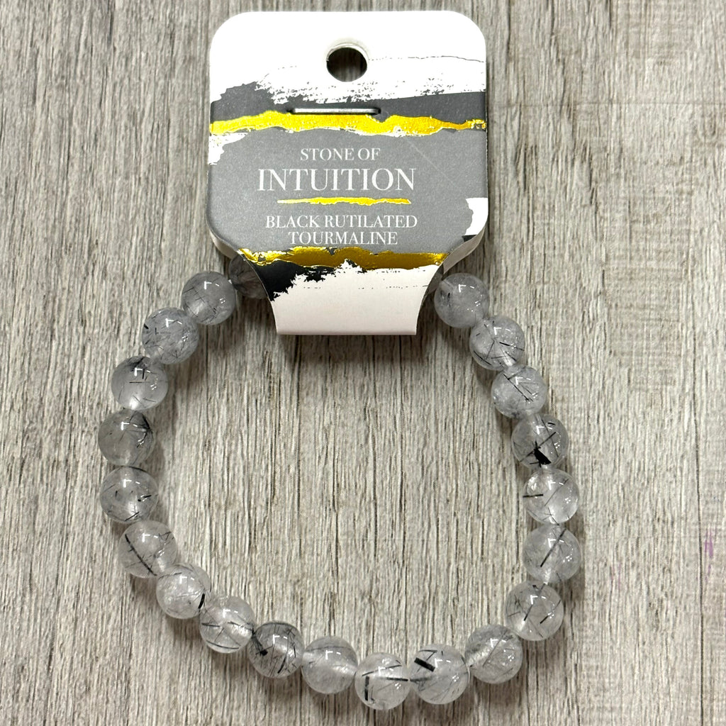 8mm Crystal Gemstone Energy Bead Stretch Bracelets