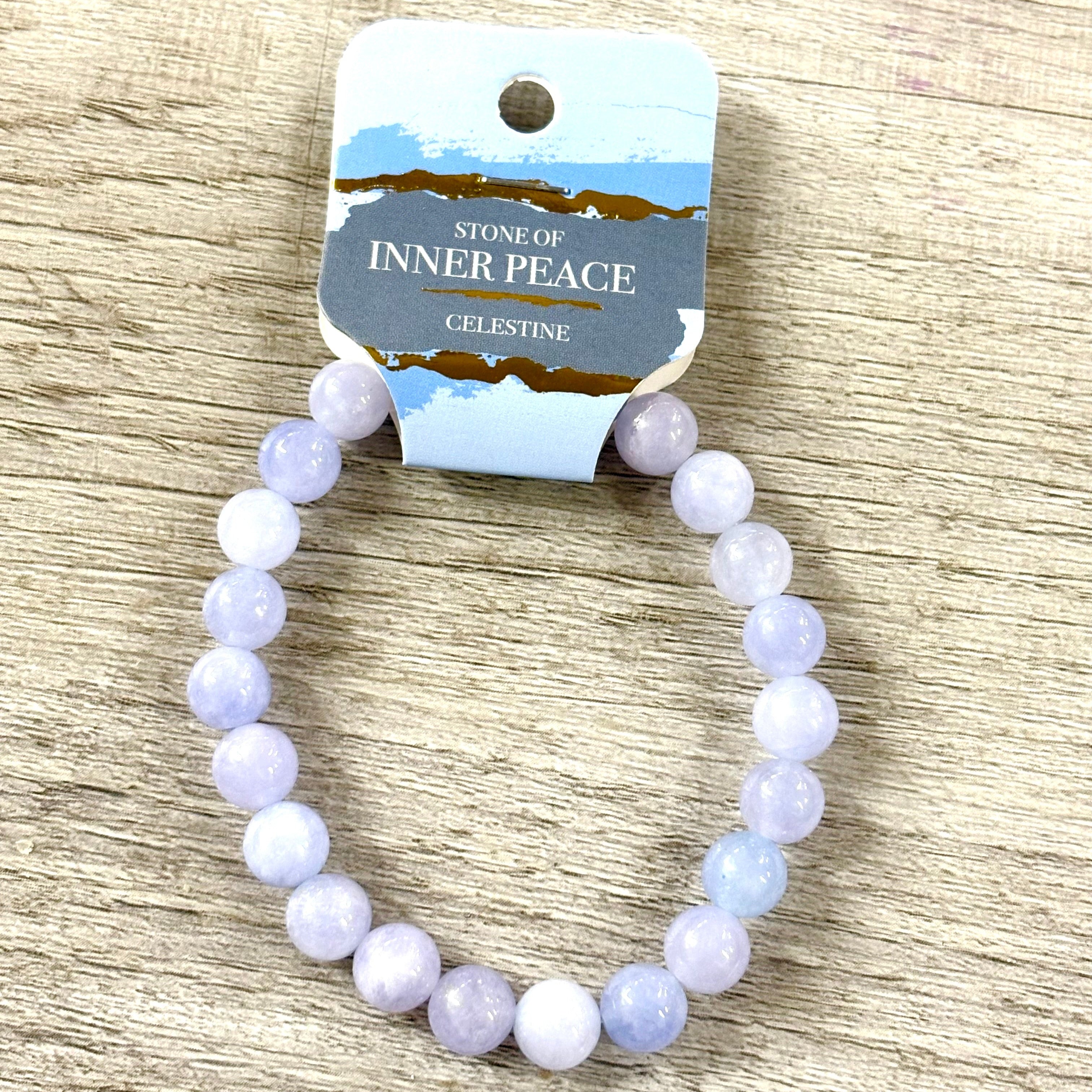 8mm Crystal Gemstone Energy Bead Stretch Bracelets