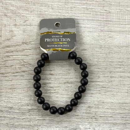 8mm Crystal Gemstone Energy Bead Stretch Bracelets