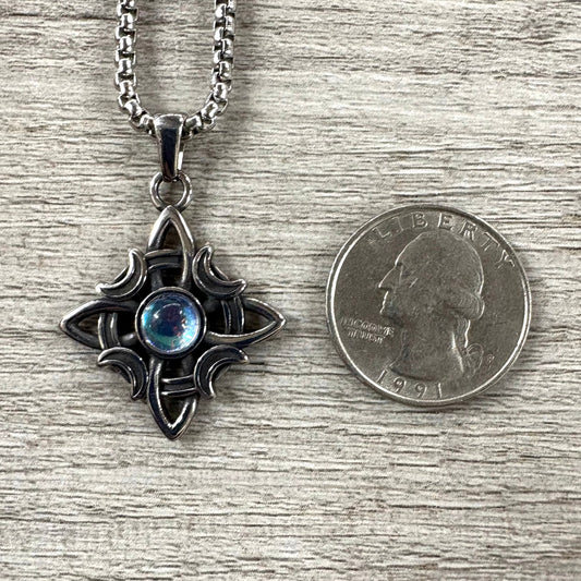 Witch's Knot Stainless Steel Necklace