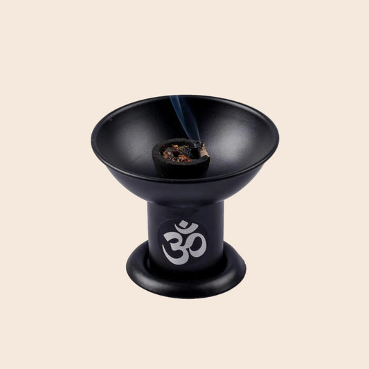 Om Iron Charcoal Burner