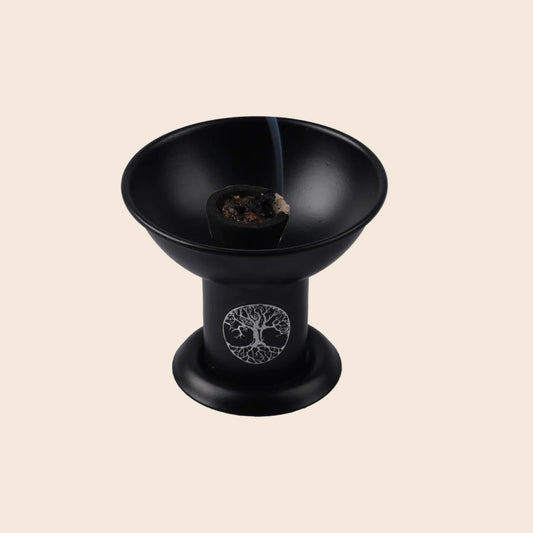 Tree of Life Iron Charcoal Burner