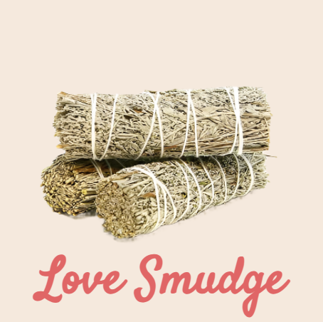 3" Love Smudge Stick