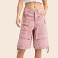 Mineral Wash Cargo Shorts