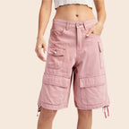 Mineral Wash Cargo Shorts
