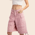 Mineral Wash Cargo Shorts