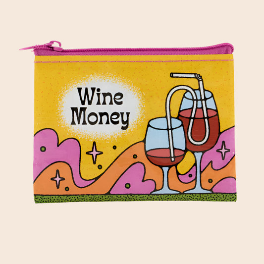 Wine Money Coin Purse