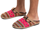 Hmong Patchwork Embroidered Slipper Sandals