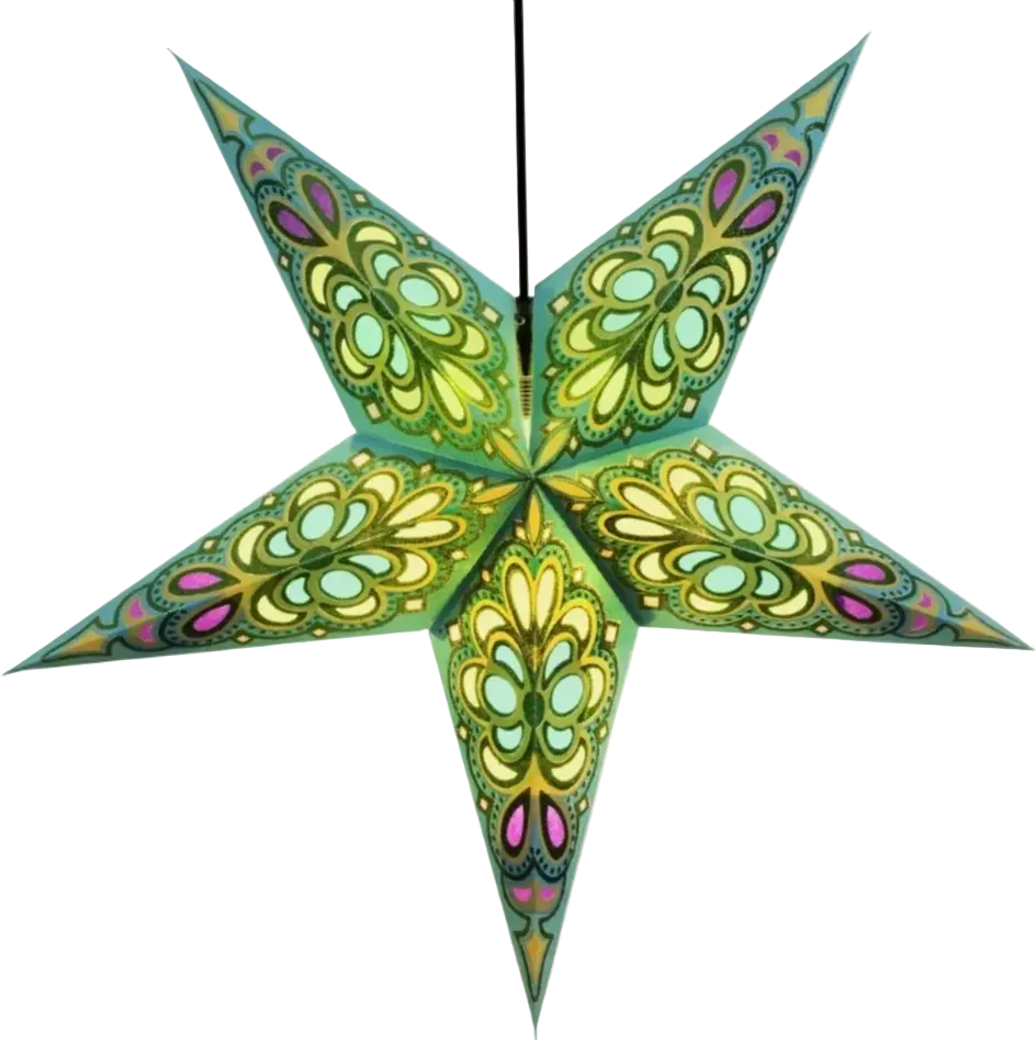 Mystic River Paper Star Lantern