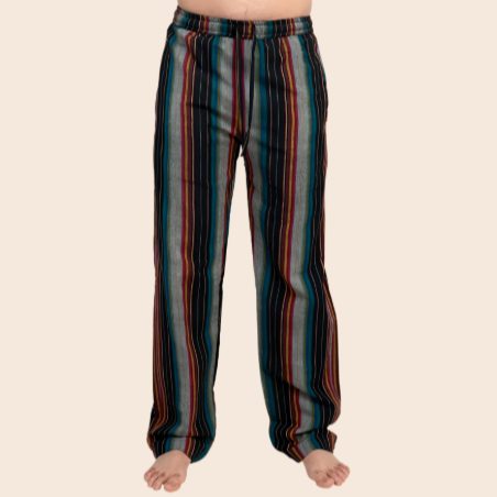 Unisex Striped Pants