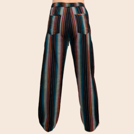 Unisex Striped Pants