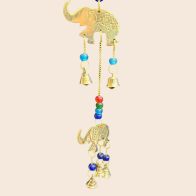 Brass Elephant Windchime