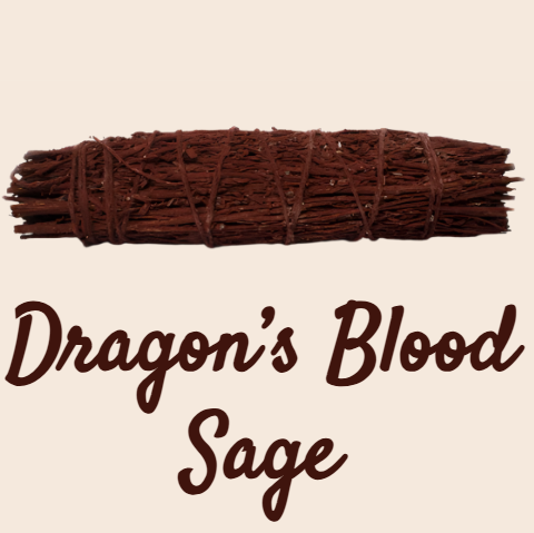 3" Dragons Blood and Mountain Sage Smudge Stick